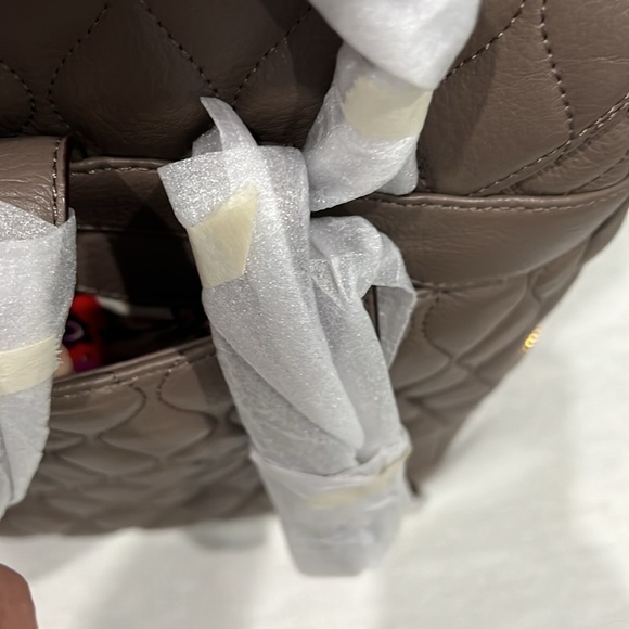 Vera Bradley Quilted Amy Backpack Black Genuine Leather - Picture 11 of 14